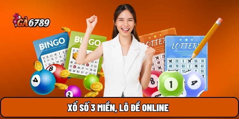 Xổ số 3 miền, lô đề online